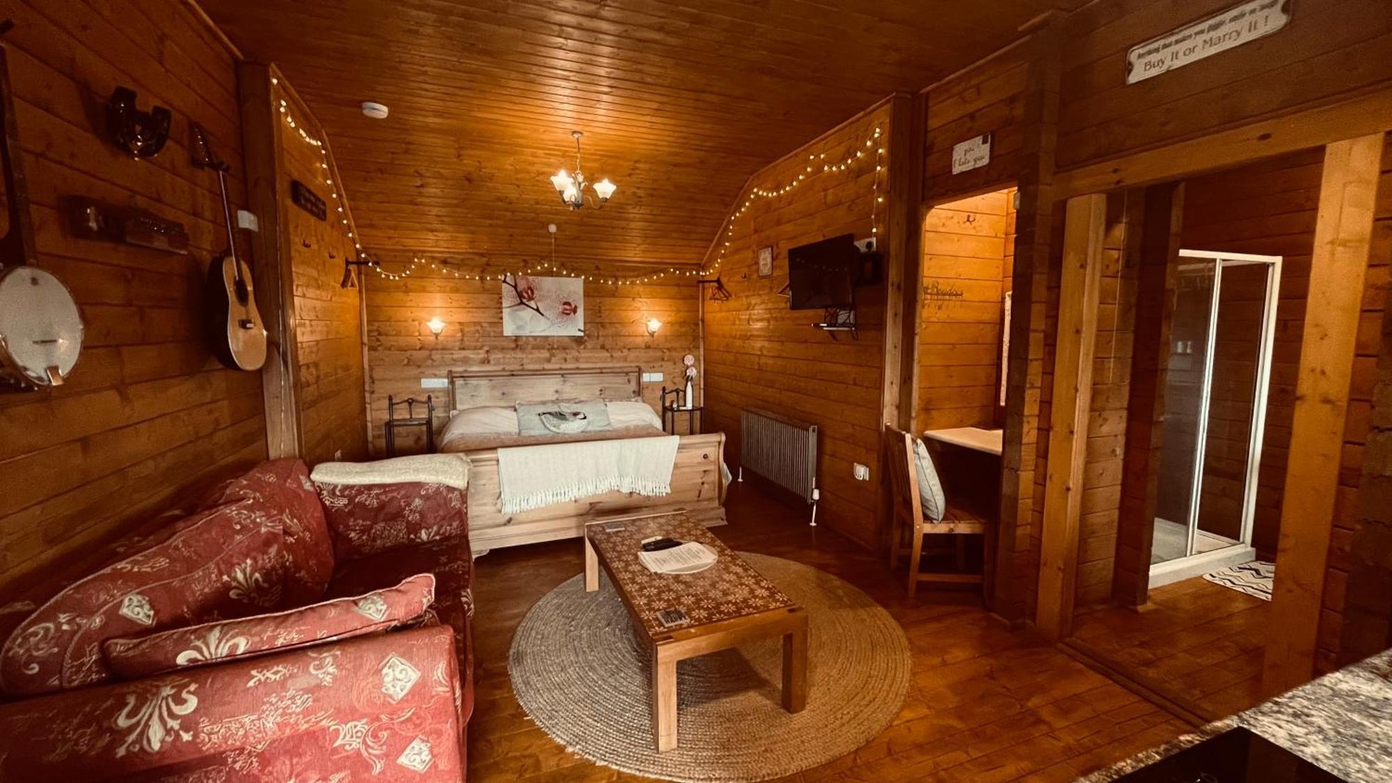 Blossom Cabin - Little Log Cabin In Wales Newtown  Esterno foto
