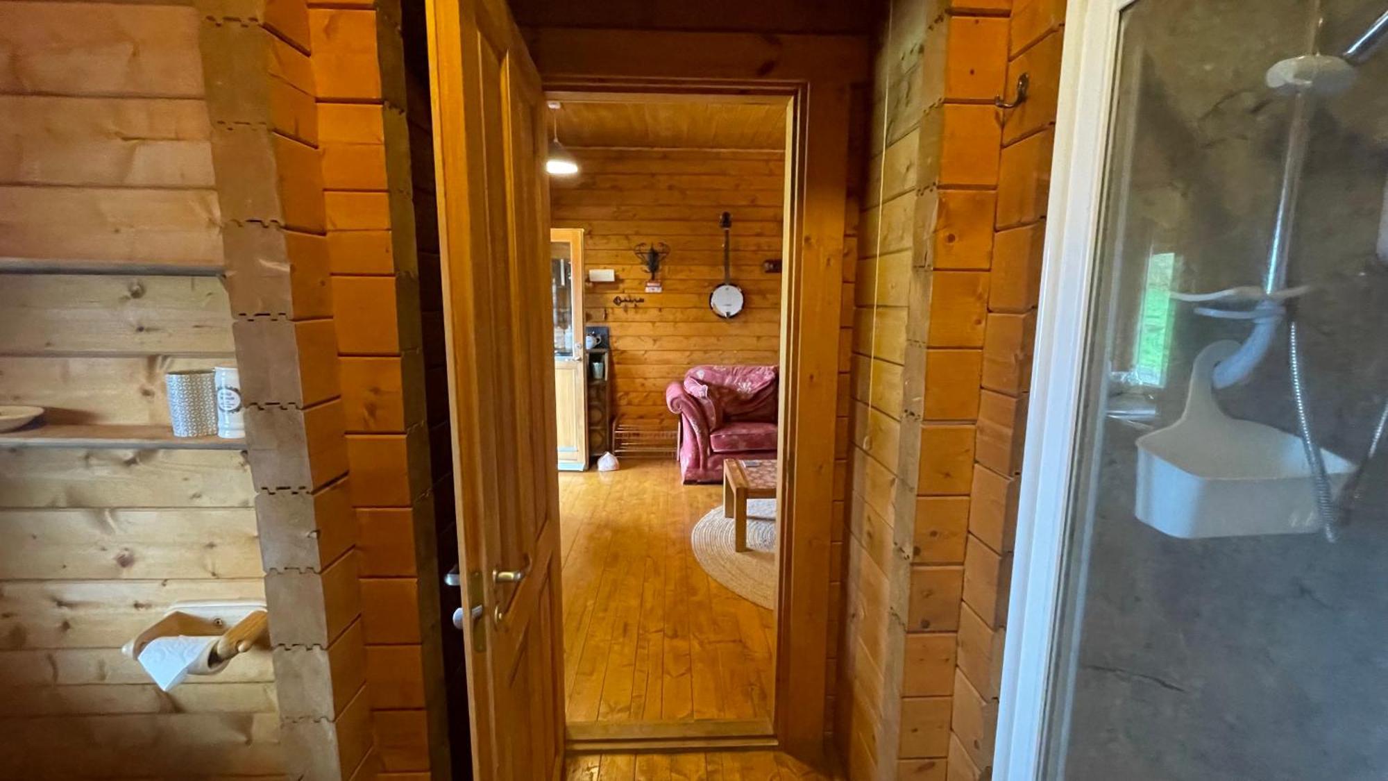 Blossom Cabin - Little Log Cabin In Wales Newtown  Esterno foto